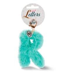 Nici Bag Pendant Plush Letter R Symbol Key Ring