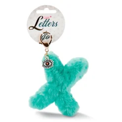 Nici Bag Pendant Plush Letter X Symbol Key Ring