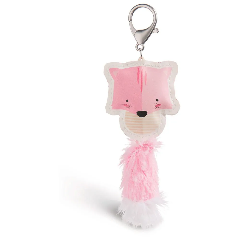 Nici Cat Light Pink 12 Cm Bag Pendant Faux Leather Key Ring 1 Nici Cat Light Pink 12 Cm Bag Pendant Faux Leather Key Ring