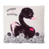 Nici Cushion Love Swan Black Approx. 30X30 Cm Green