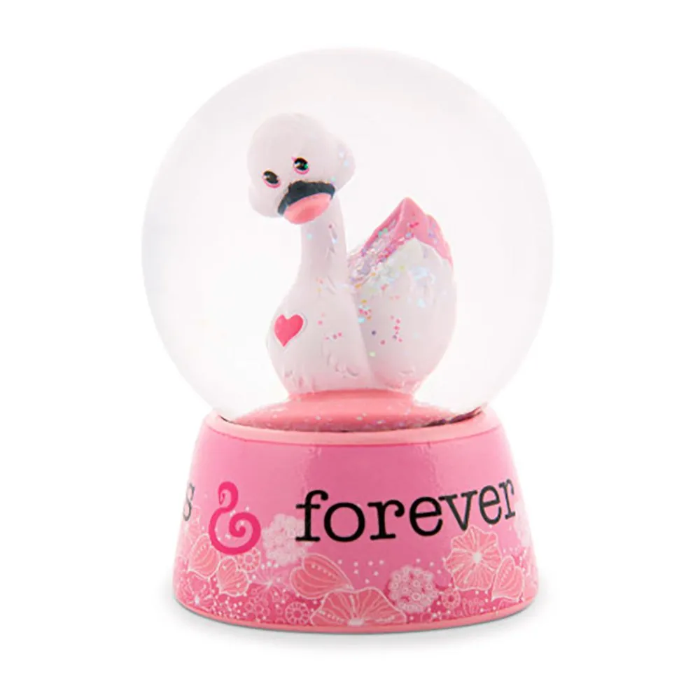 Nici Glitter Globe Swan White 6.5 Cm 1 Nici Glitter Globe Swan White 6.5 Cm