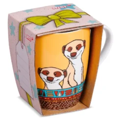 Nici Meerkat 310ml 10X8 Cm With Banderole Mug