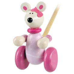 Nici Pink Mouse Push Along -Nici nici pink mouse push along 4