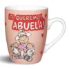 Nici ¡Te Queremos Abuela! Porcelain Mug